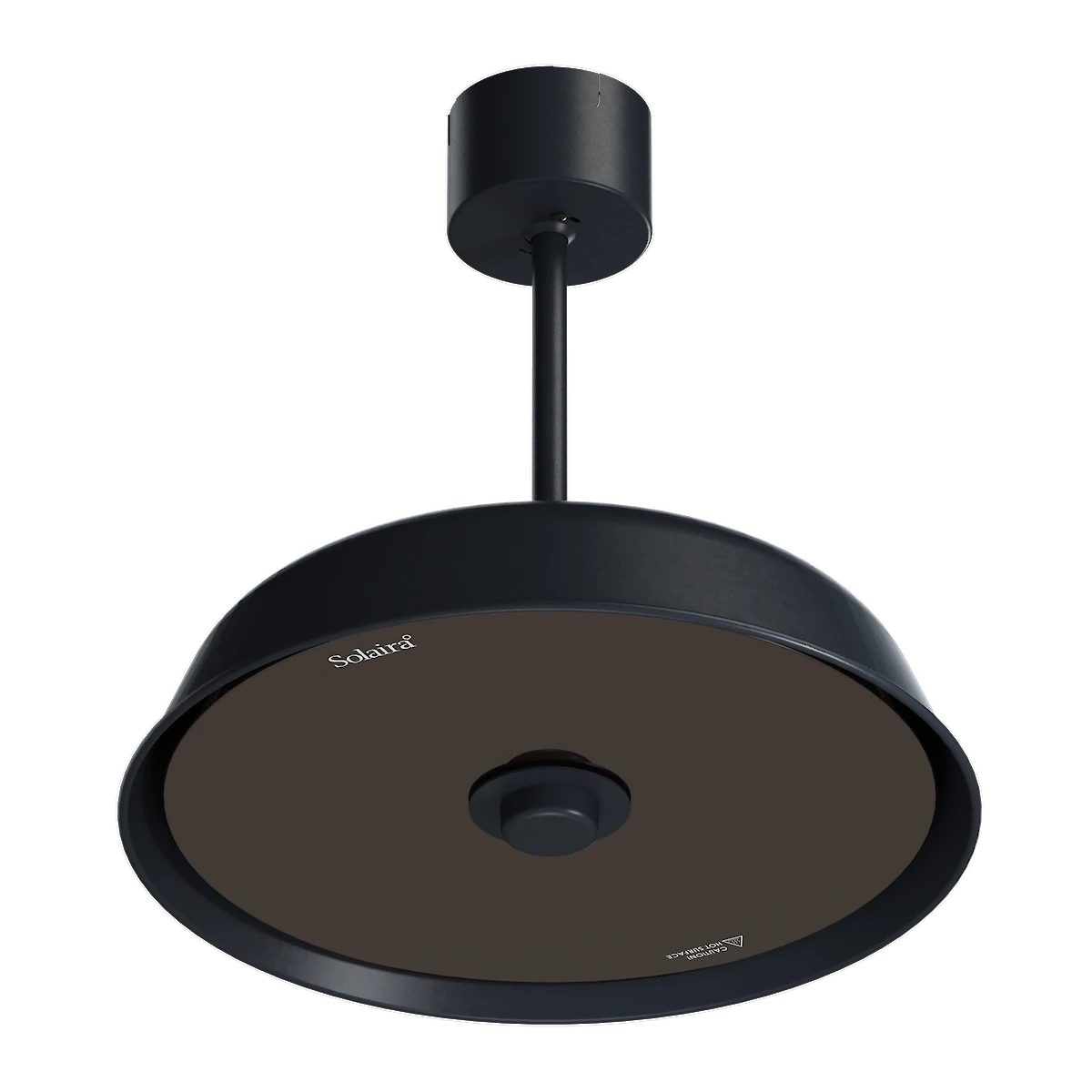 Radius Pendant Heater_Covered Porch_Black