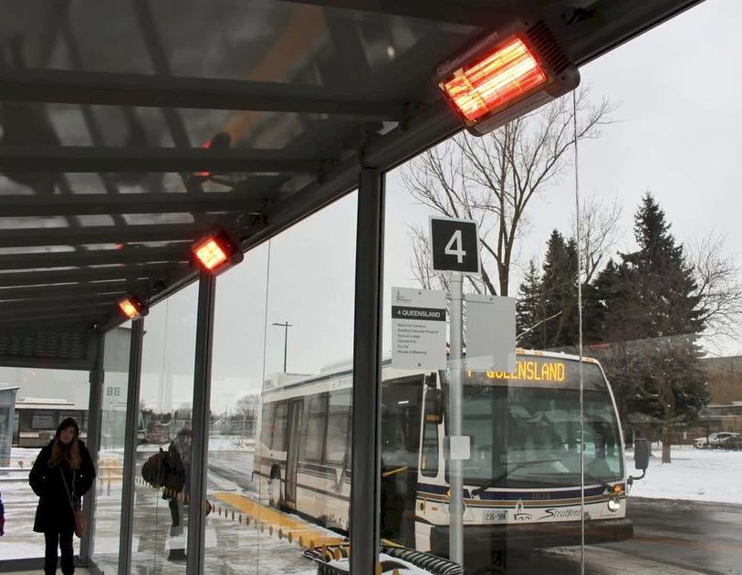 Alpha Series H1, Stratford Bus Shelter, Stratford, ON