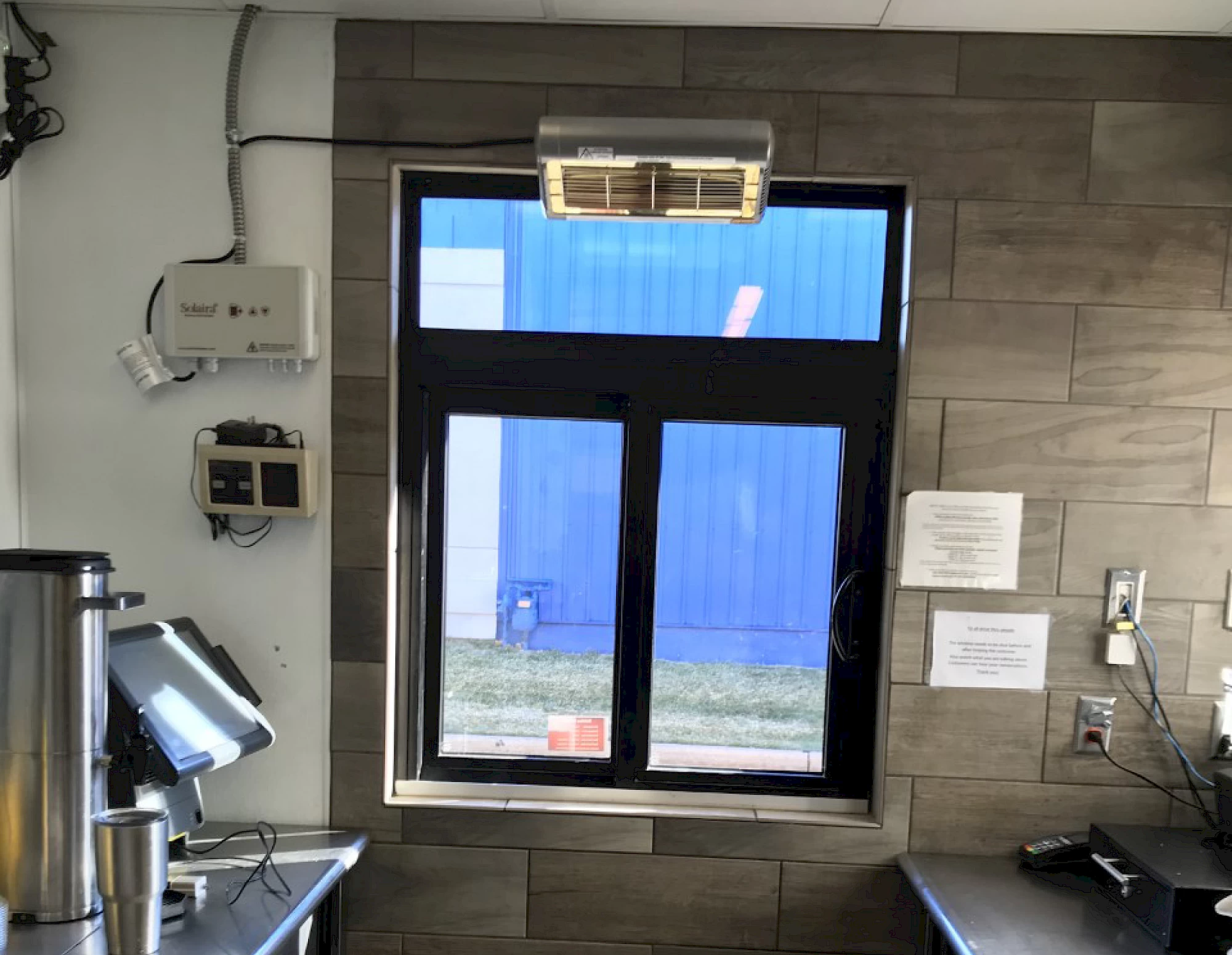 Alpha Series H1, Radiant Heater, Runza Drive-thru, Omaha, NE